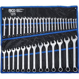 BGS 1275 - Jeu de clés mixtes - 6-32 mm - 37 pièces