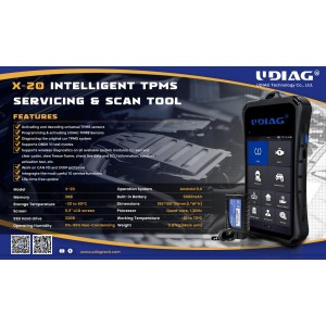 Outil diagnostic de pression UDIAG X-20