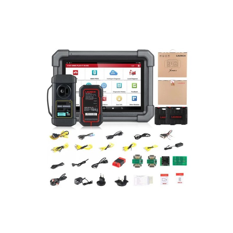 Launch X431 2024, diagnostic de clonage IMMO 3 en 1