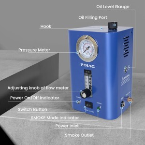 Détecteur de fuite de fumée polyvalent UDIAG ALT400
